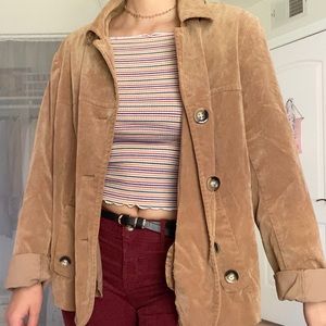 Corduroy Style Jacket